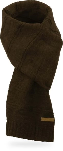 Winterschal „Montreal“ Braun Meliert