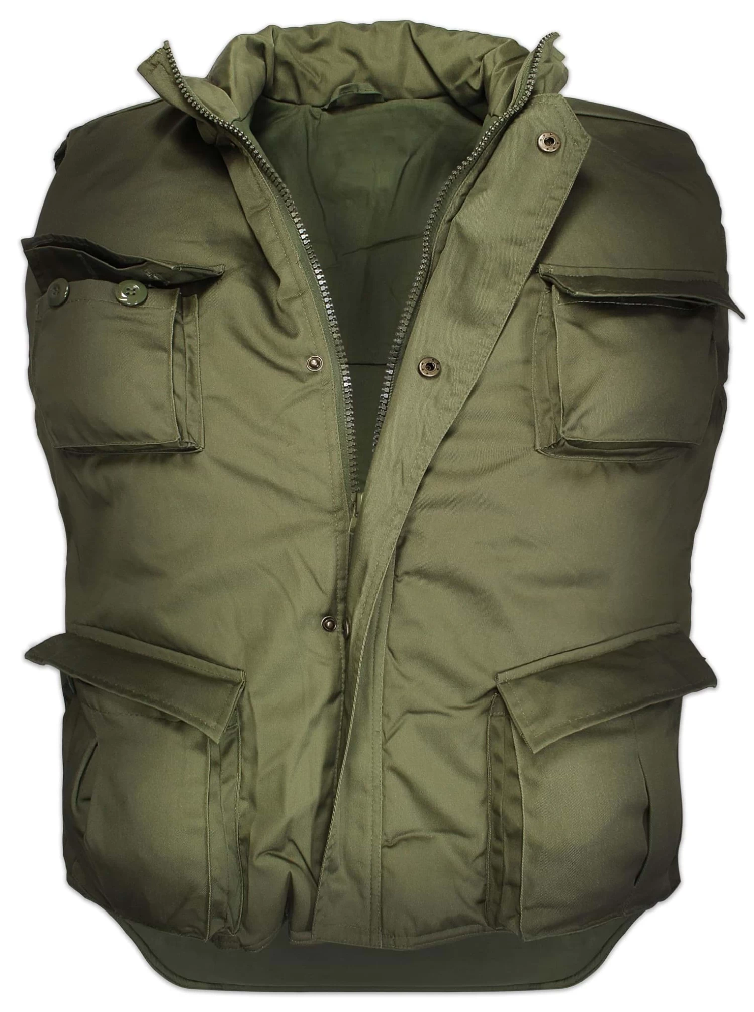 Herren US ARMY Steppweste „Opasquia“ Oliv 3 Herren US ARMY Steppweste „Opasquia“ Oliv