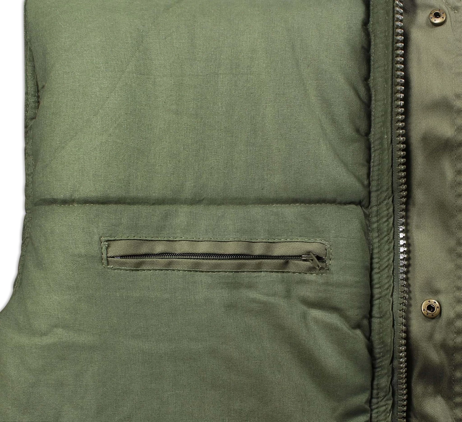 Herren US ARMY Steppweste „Opasquia“ Oliv 5 Herren US ARMY Steppweste „Opasquia“ Oliv – Bild 3