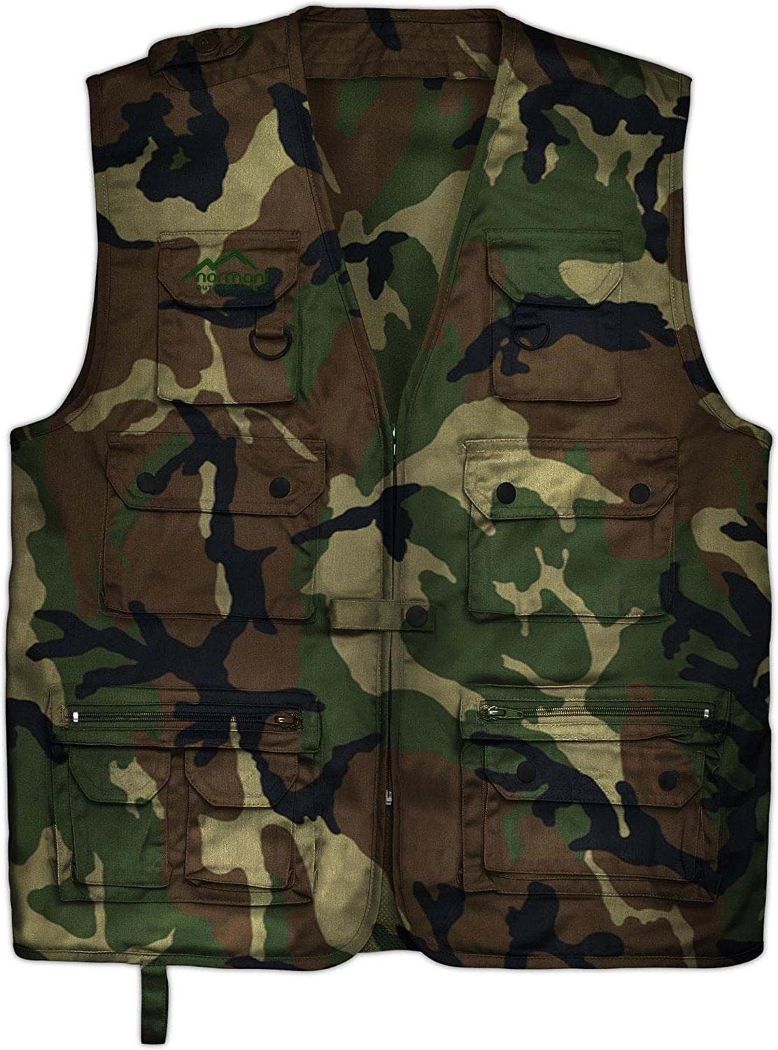 Outdoor Weste „Vachellia“ Woodland 3 Outdoor Weste „Vachellia“ Woodland