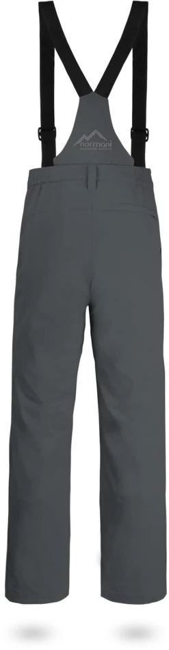 Herren Winter-Softshellhose Mit Hosenträgern „Loonskin“ Anthrazit -Normani 121105