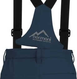 Herren Winter-Softshellhose Mit Hosenträgern „Loonskin“ Navy -Normani 121120