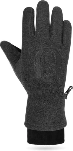 Fleece Handschuhe „Appat“ Anthrazit -Normani 121571