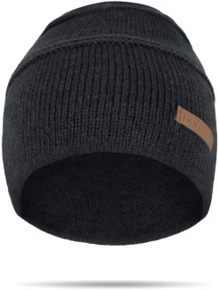 Wintermütze „Montreal“ Dunkelgrau Meliert -Normani 121709