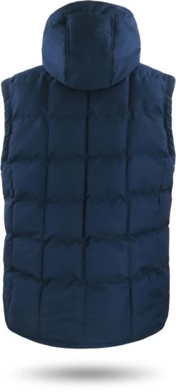 Herren Winter-Steppweste „Tropez“ Navy -Normani 121964