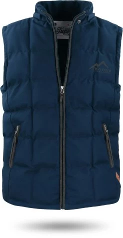 Herren Winter-Steppweste „Tropez“ Navy -Normani 121966