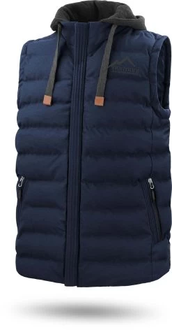 Herren Winter-Steppweste „Nanaimo“ Navy -Normani 122205