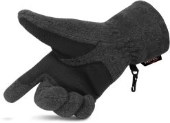 Fleece Handschuhe „Nuuk“ Anthrazit 12 Fleece Handschuhe „Nuuk“ Anthrazit -Normani 122300