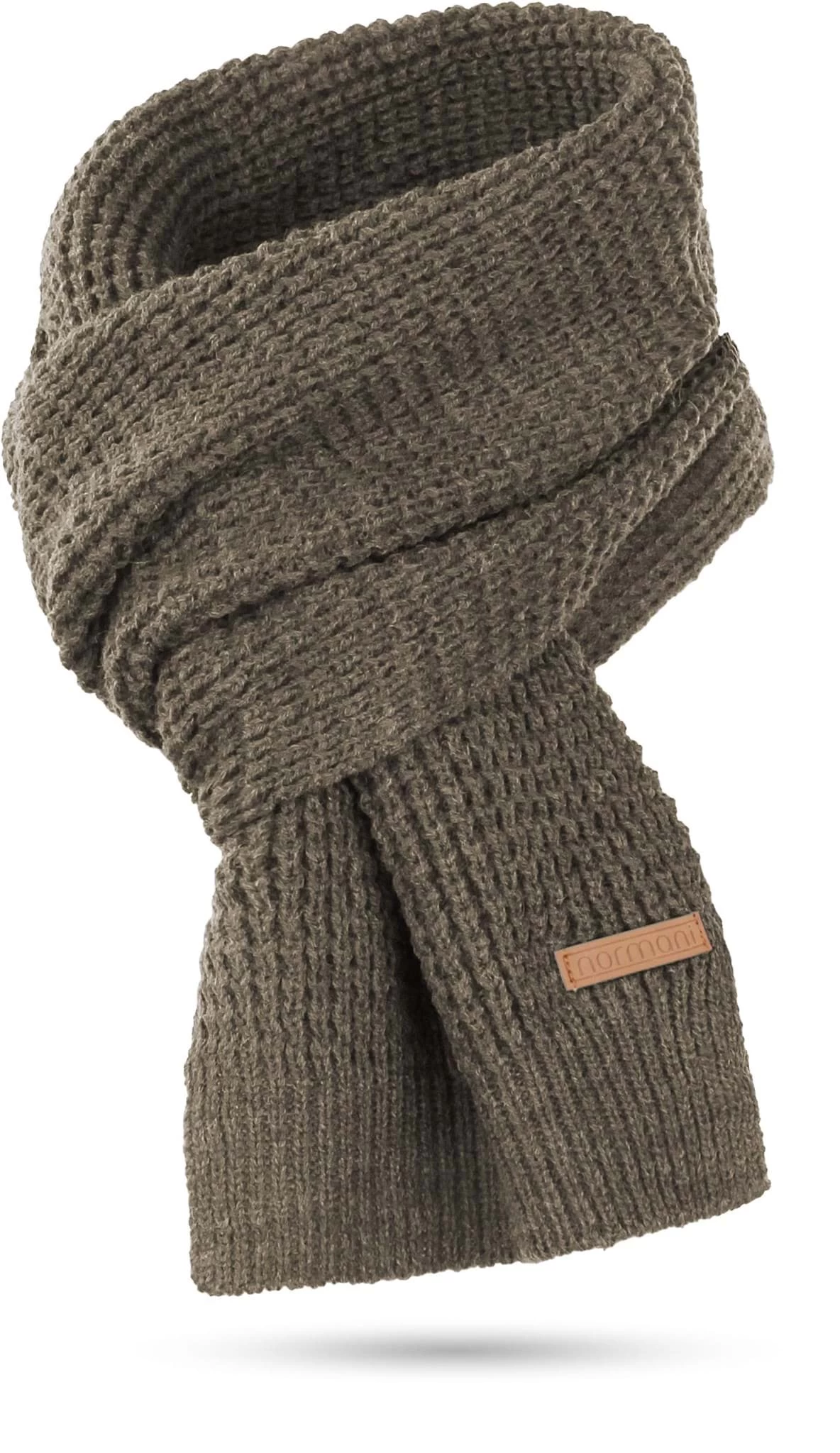 Winterschal „Nampa“ Braun Meliert 3 Winterschal „Nampa“ Braun Meliert