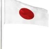 Fahnenmast 6,50 M Mit Flagge 90 Cm × 150 Cm Japan 2 Fahnenmast 6,50 M Mit Flagge 90 Cm × 150 Cm Japan -Normani 122815