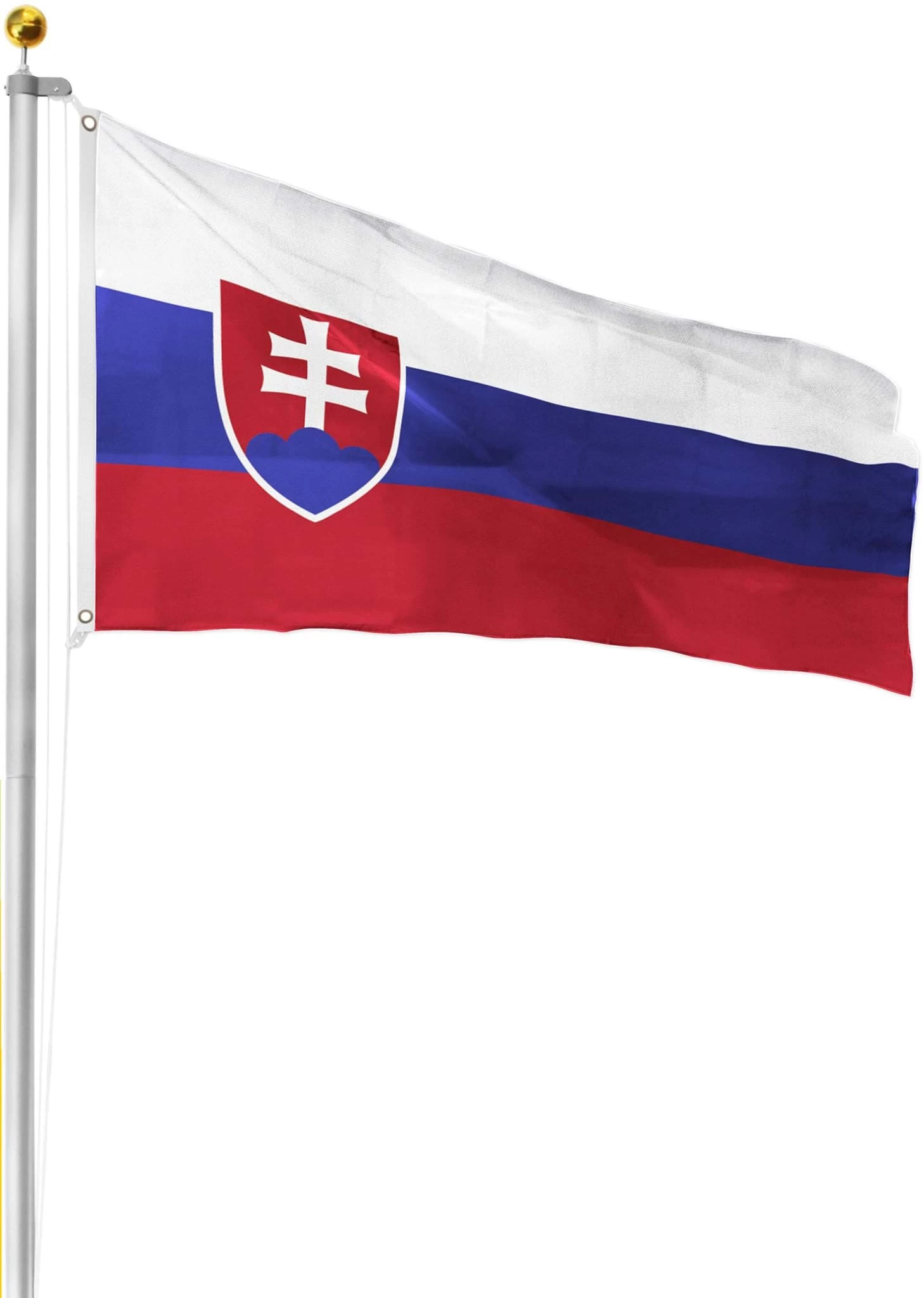 Fahne Länderflagge 90 Cm X 150 Cm Slowakei 4 Fahne Länderflagge 90 Cm X 150 Cm Slowakei – Bild 2