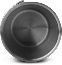 Doppelwandige Edelstahl-Tasse Mit Faltgriff 250 Ml „Oklahoma“ Silber 12 Doppelwandige Edelstahl-Tasse Mit Faltgriff 250 Ml „Oklahoma“ Silber -Normani 123135