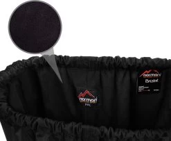 Kinder Regenhose Mit Fleecefutter „Bristol“ Schwarz -Normani 123181