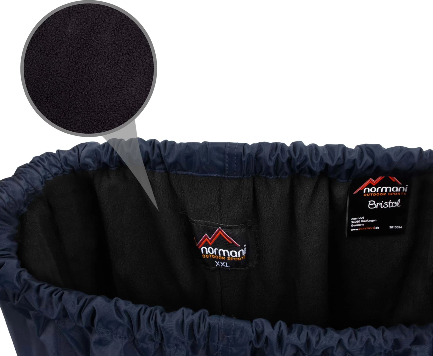 Kinder Regenhose Mit Fleecefutter „Bristol“ Navy 6 Kinder Regenhose Mit Fleecefutter „Bristol“ Navy – Bild 4