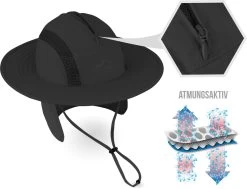 Buschhut „New Zealand“ Schwarz -Normani 123415