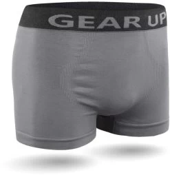 6 Stück Herren Retropants Mikrofaser-Boxershorts Grau -Normani 123427