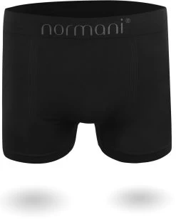 6 Paar Stück Mikrofaser Boxershorts Aus Nylon 3 X Schwarz / 3 X Grau -Normani 123593