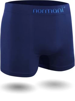 12 Stück Mikrofaser-Boxershorts Für Herren Blau -Normani 123604