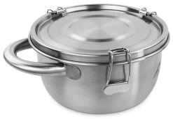 Foodcontainer Mit Griff „Texas“ Silber -Normani 123671