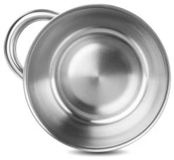 Foodcontainer Mit Griff „Texas“ Silber -Normani 123674