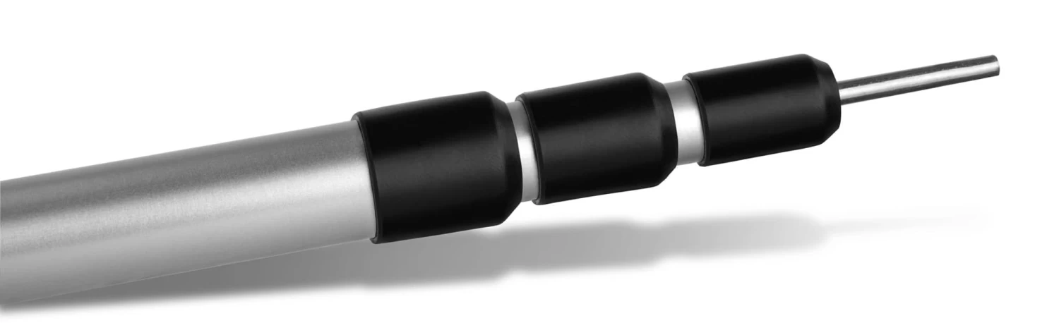 Teleskop-Zeltstange Aus Aluminium „Tento“ 76-180 Cm Silber 4 Teleskop-Zeltstange Aus Aluminium „Tento“ 76-180 Cm Silber – Bild 2