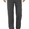Herren 2-in-1 Zip-Off Softshellhose „Daventry“ Anthrazit -Normani 123924