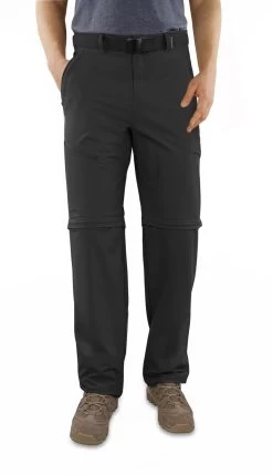 Herren 2-in-1 Zip-Off Softshellhose „Daventry“ Schwarz -Normani 123935