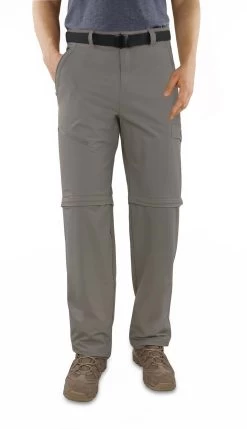 Herren 2-in-1 Zip-Off Softshellhose „Daventry“ Stone -Normani 123941