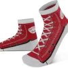 4 Paar Socken Im Schuh-Design Rot -Normani 124151