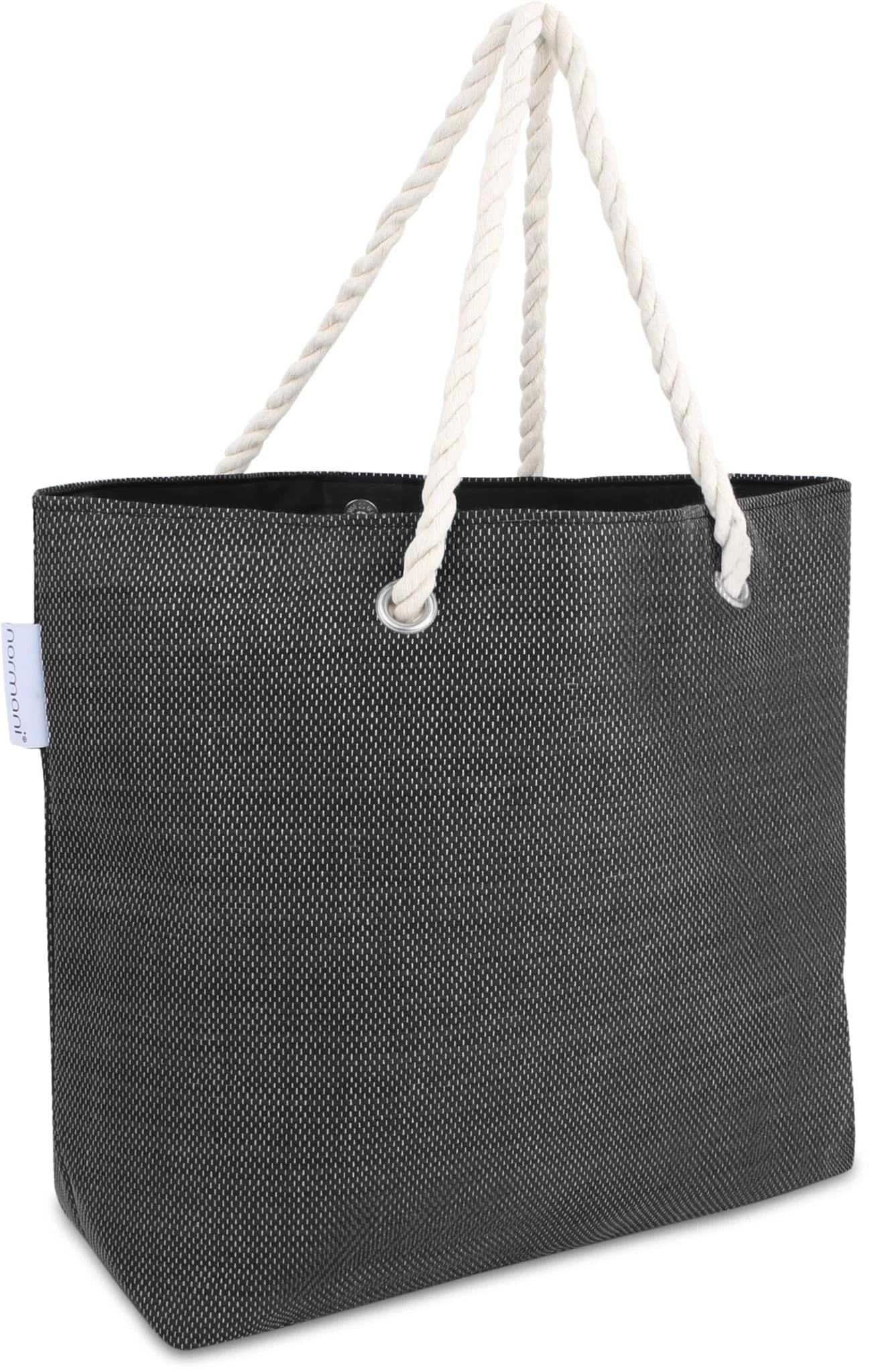 Bequeme Sommer-Umhängetasche, Strandtasche Star Black 5 Bequeme Sommer-Umhängetasche, Strandtasche Star Black – Bild 3