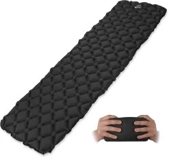 Luftmatratze „MicroFlat I“ Schwarz