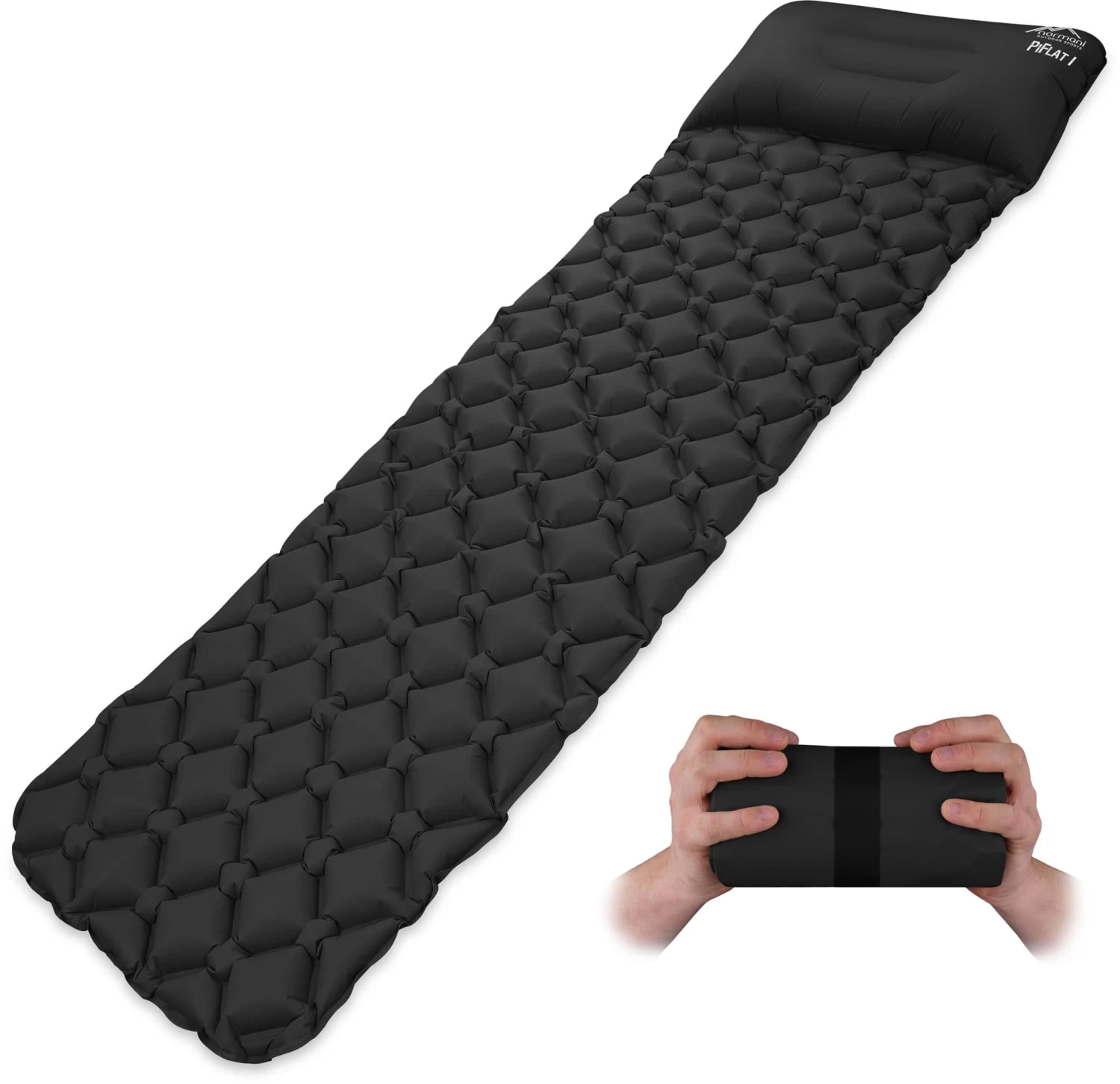 Luftmatratze „PiFlat I“ Schwarz 3 Luftmatratze „PiFlat I“ Schwarz