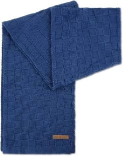 Winterset Aus Merinowolle Schal Und Mütze Muster „Yuma“ Marine -Normani 124942