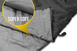 Ultralight-Schlafsack „Runty“ (RV Rechts) Grau/Schwarz 14 Ultralight-Schlafsack „Runty“ (RV Rechts) Grau/Schwarz -Normani 125024