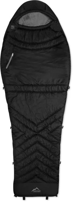 Schlafsack „Kehno“ Schwarz/Schwarz -Normani 125049