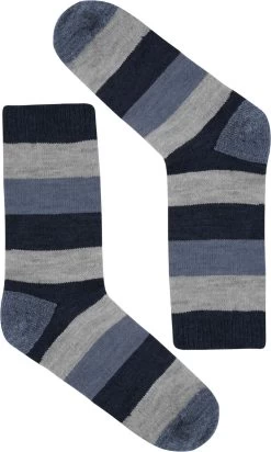 6 Paar Alpakasocken Breitgestreift Anthrazit/Anthrazit/Marine 12 6 Paar Alpakasocken Breitgestreift Anthrazit/Anthrazit/Marine -Normani 125465