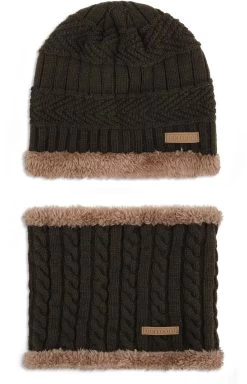 Kebili Winterset Mit Fell Braun/Braun -Normani 125632