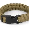 Survival-Armband Paracord 17 Mm Medium Coyote
