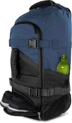 Reisetasche 60 L Mit 4 Kleidertaschen Schwarz/Navy -Normani 125757