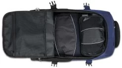 Reisetasche „Melano“ Mit 5 Passenden Kleidertaschen Schwarz/Navy -Normani 125763
