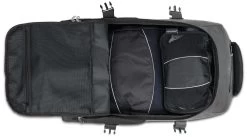 Reisetasche „Melano“ Mit 5 Passenden Kleidertaschen Schwarz/Grau -Normani 125766