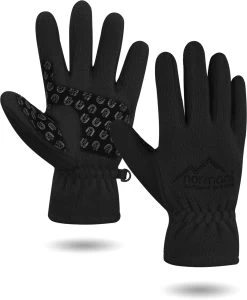 Kinder Fleecehandschuhe „Mississauga“ Schwarz
