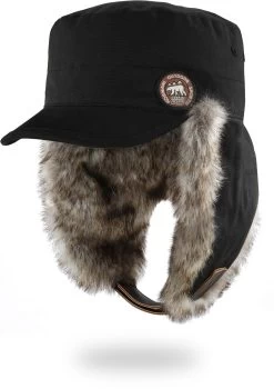 Wintermütze „Arctic Karhu“ Schwarz -Normani 125954