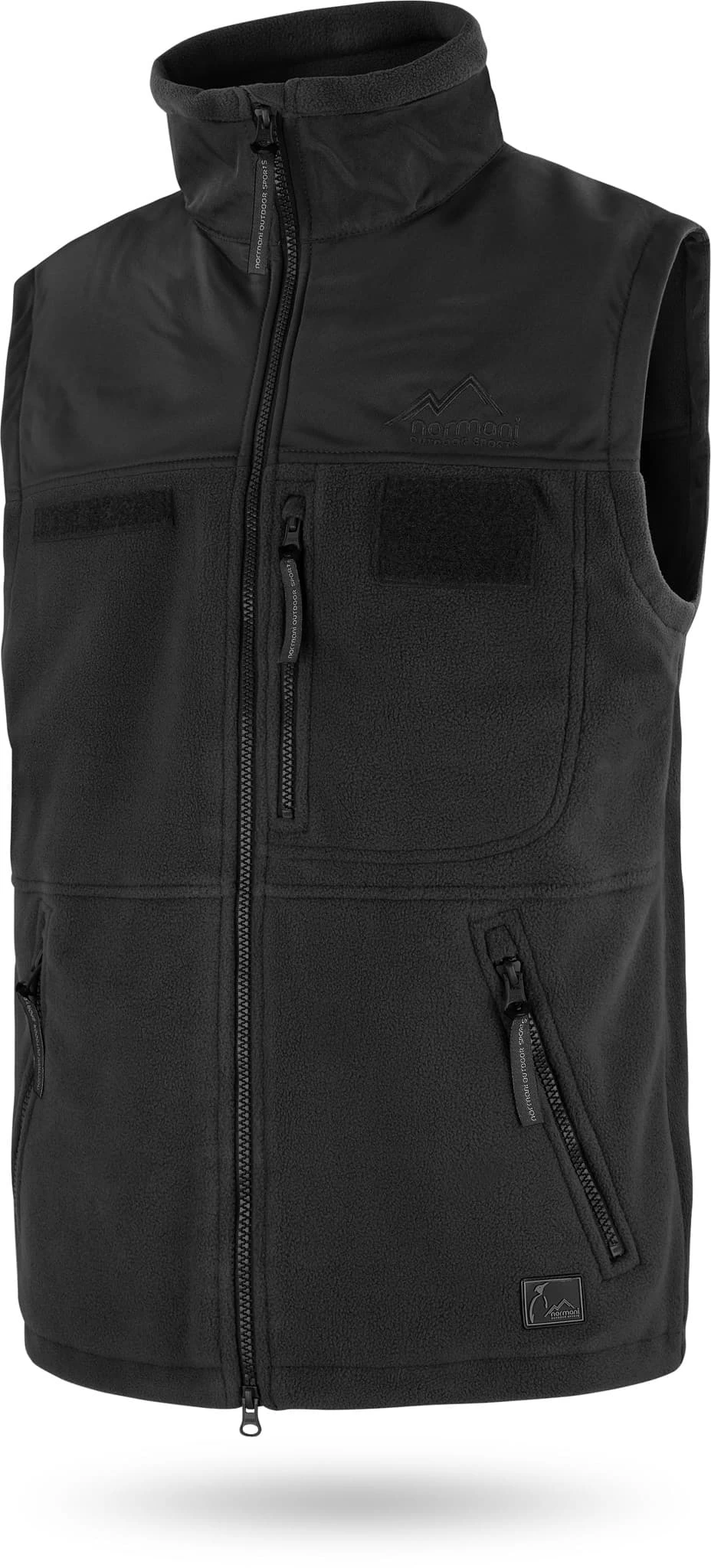 Fleeceweste „Mevik“ Schwarz 3 Fleeceweste „Mevik“ Schwarz