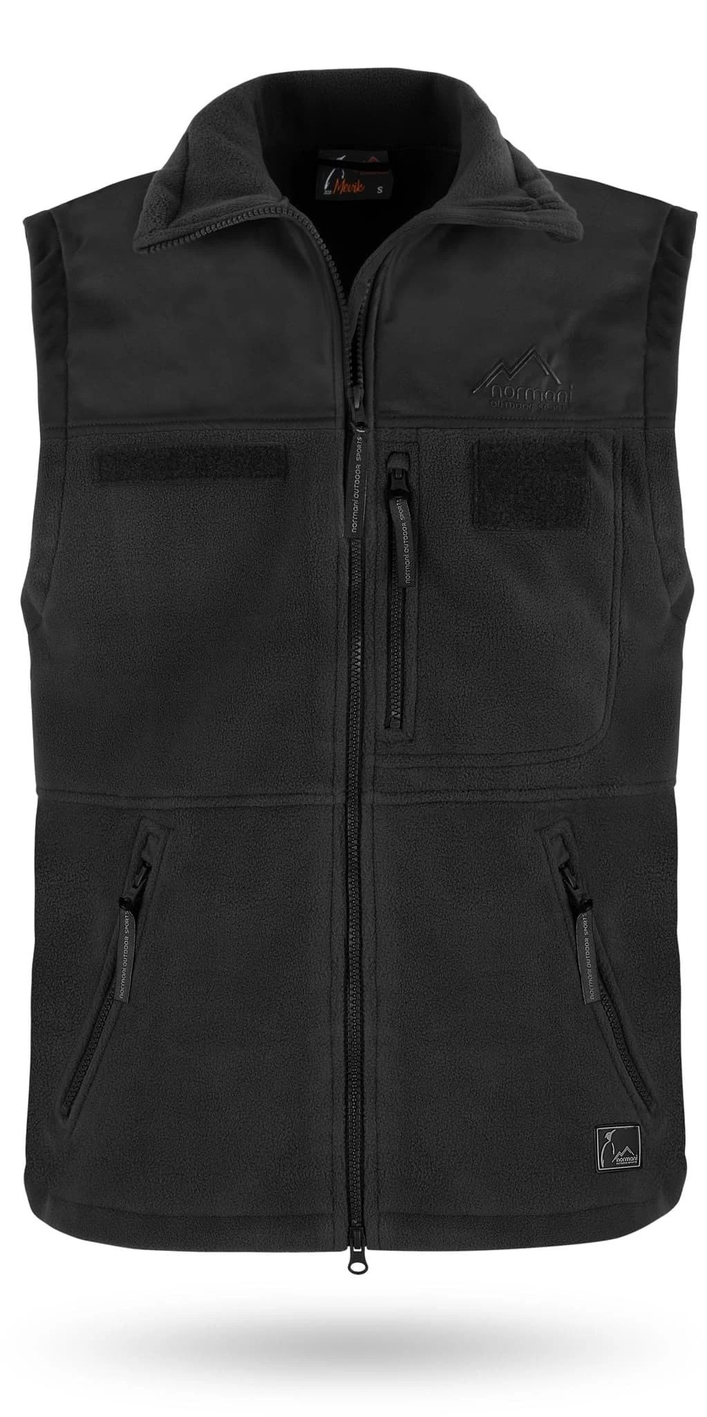 Fleeceweste „Mevik“ Schwarz 5 Fleeceweste „Mevik“ Schwarz – Bild 3