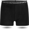 Herren Merino Boxershorts „Adelaide“ Schwarz -Normani 126080