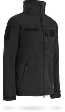 Fleecejacke „Tilrem“ Schwarz -Normani 126118