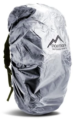 Rucksack-Regenüberzug „Tapetum Lucidum“ Für 100-130 Liter Silber