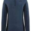 Damen Fleece Pullover „Kiruna“ Blau/Schwarz -Normani 126290