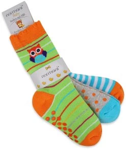 3 Paar Kindersocken Mit ABS-Druck Eule